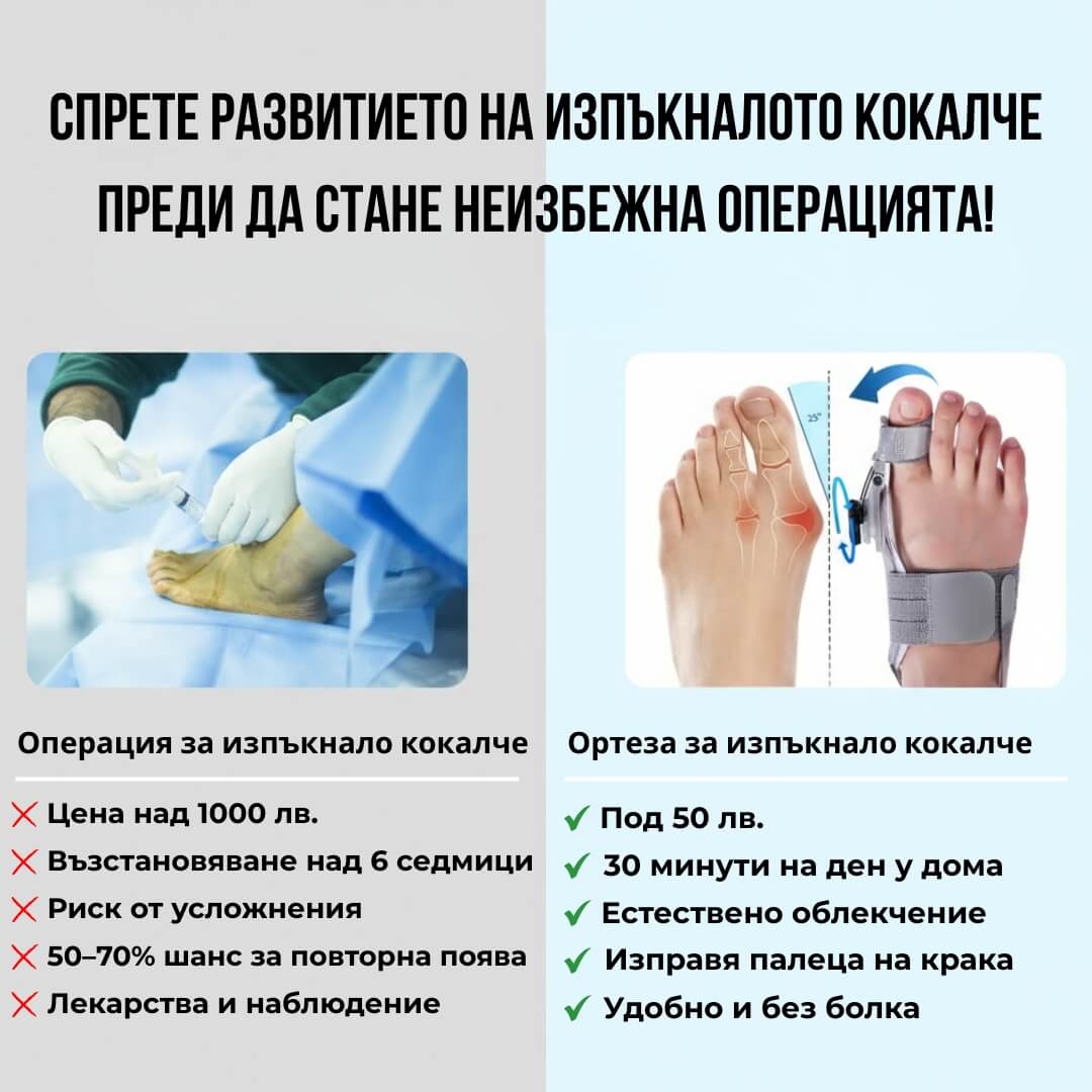 Ортеза за изпъкнало кокалче